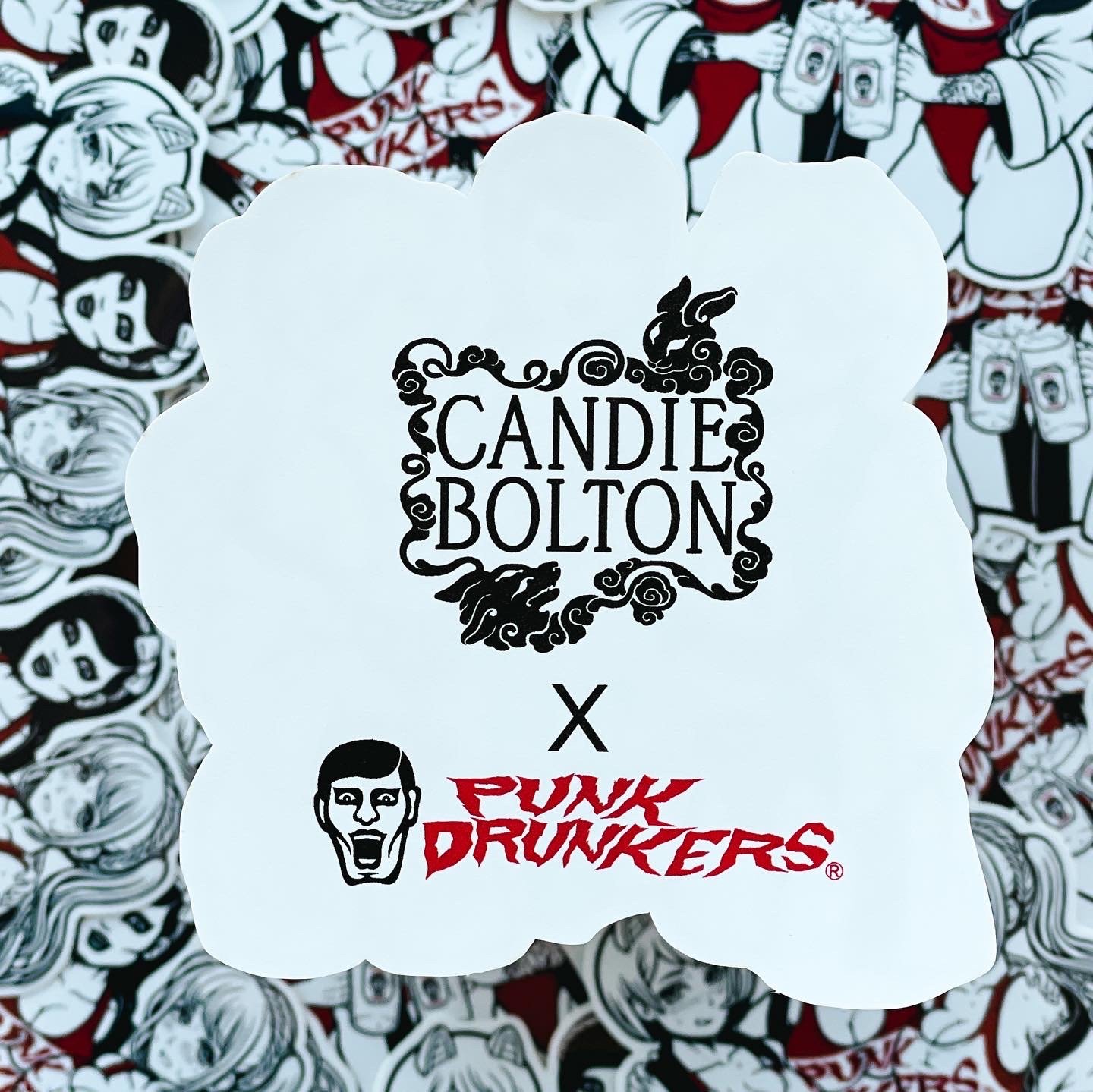 Punk Drunkers Sticker Pack #2 | Candie Bolton